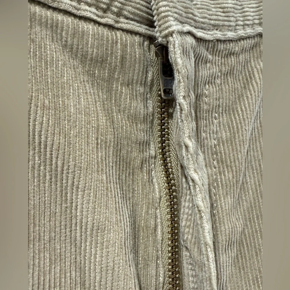 Banana Republic Corduroy Chino Pants Mens 33x30 Brown Pima Cotton Slim Straight
